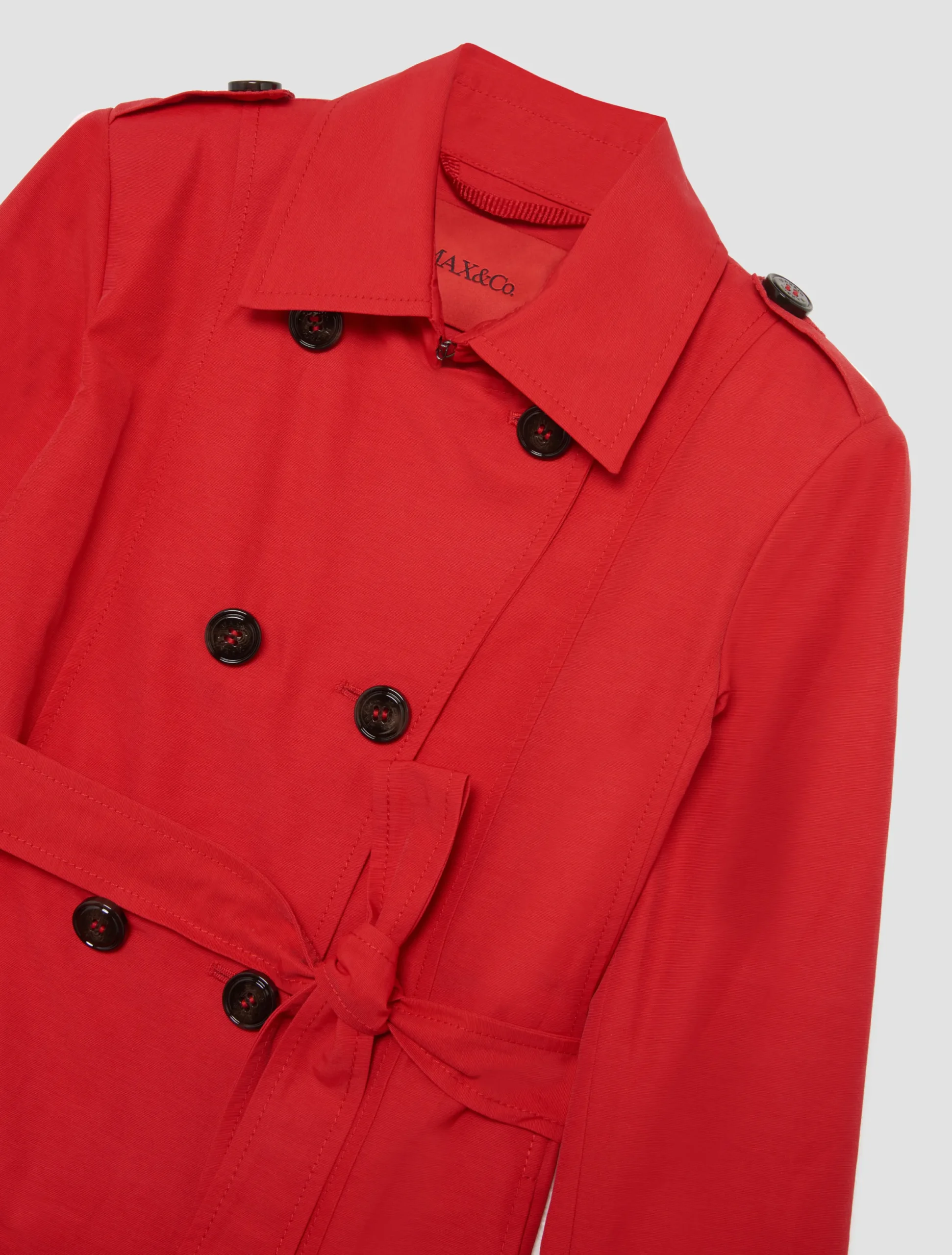 Technical cotton trench coat KID