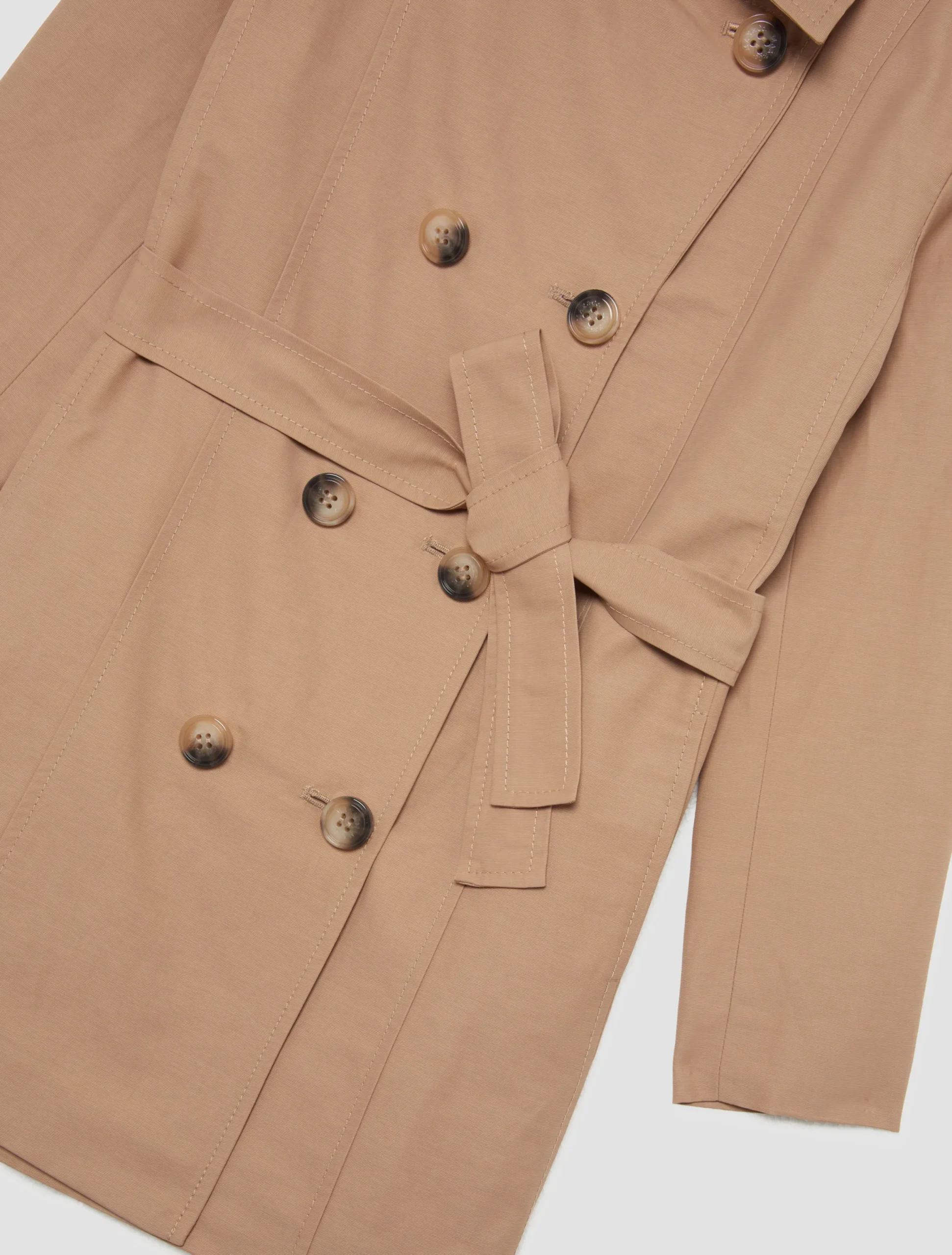 Technical cotton trench coat KID