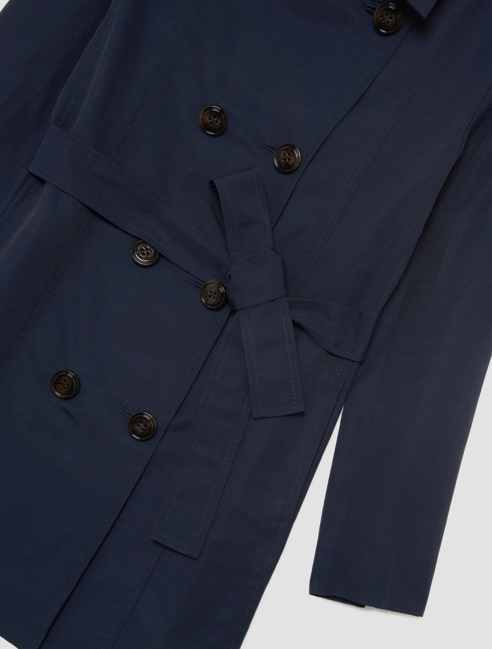 Technical cotton trench coat KID