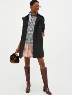 Technical-cotton trench coat