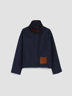 Technical-gabardine blouson