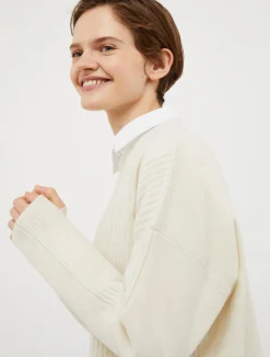 Tech-wool crewneck pullover