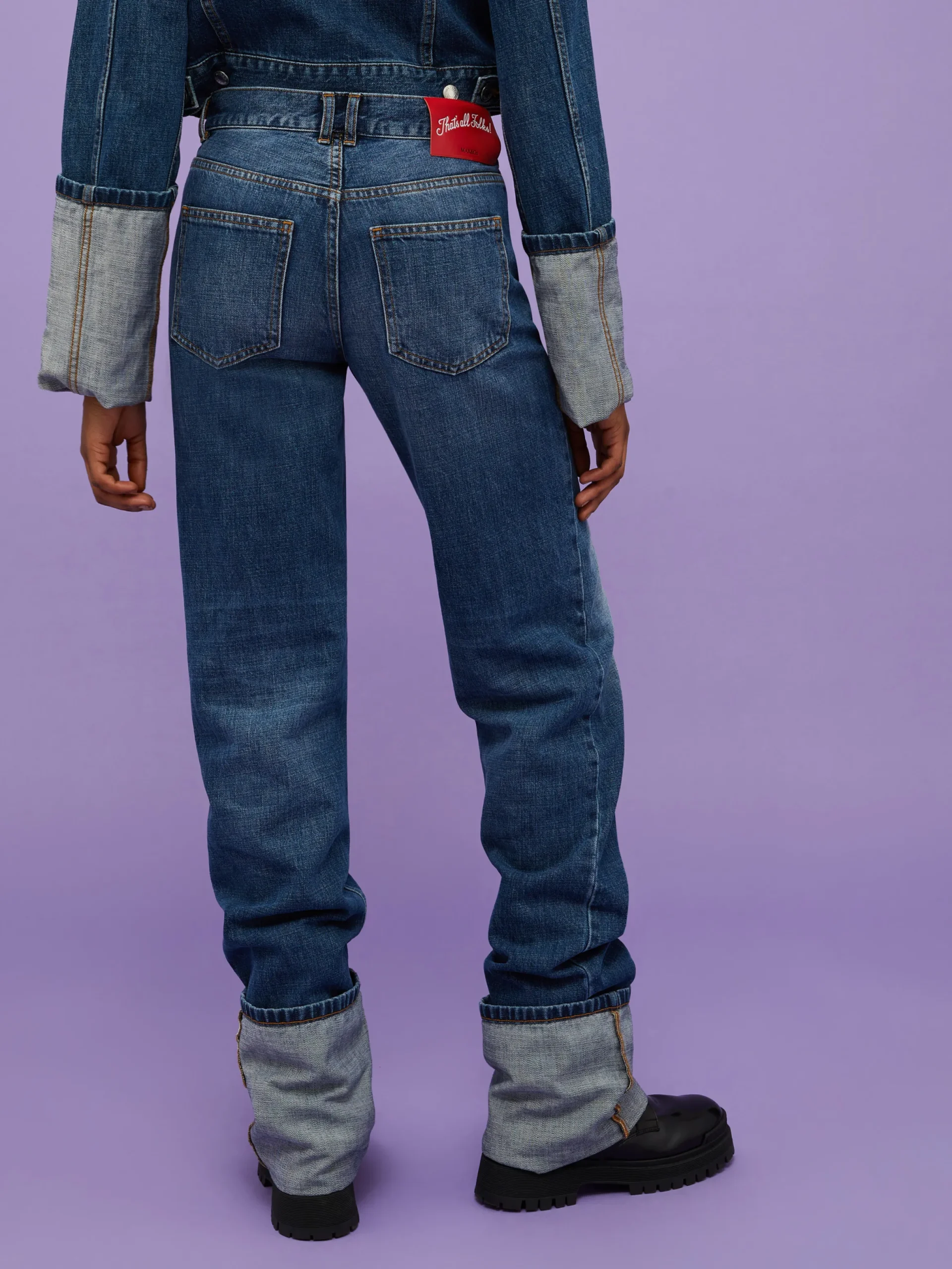 Turn-up jeans MAX&Co. with Looney Tunes