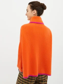 Turtleneck cashmere pullover