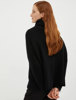 Turtleneck cashmere pullover