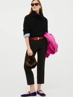 Turtleneck cashmere pullover