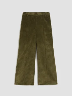 Wide corduroy trousers