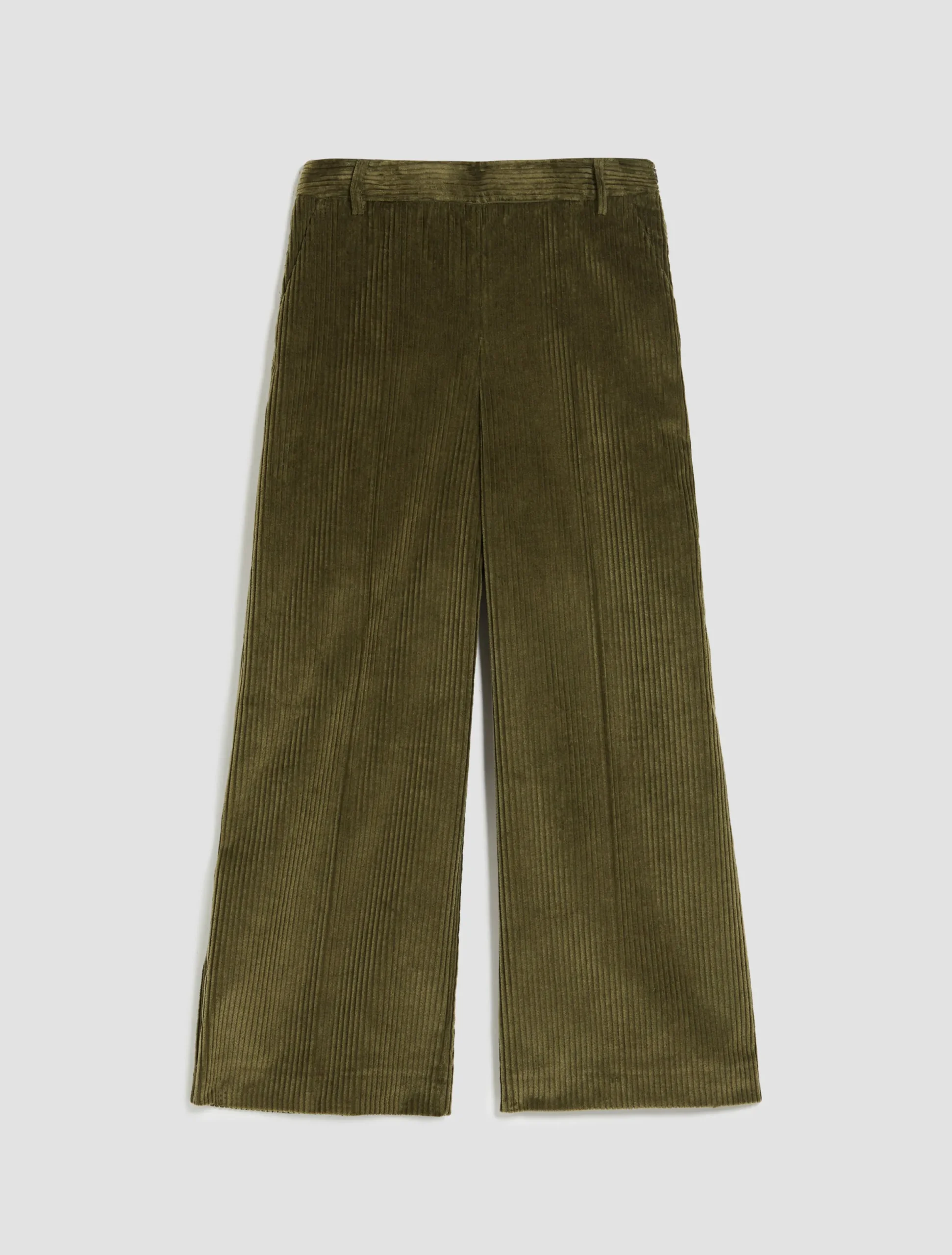 Wide corduroy trousers