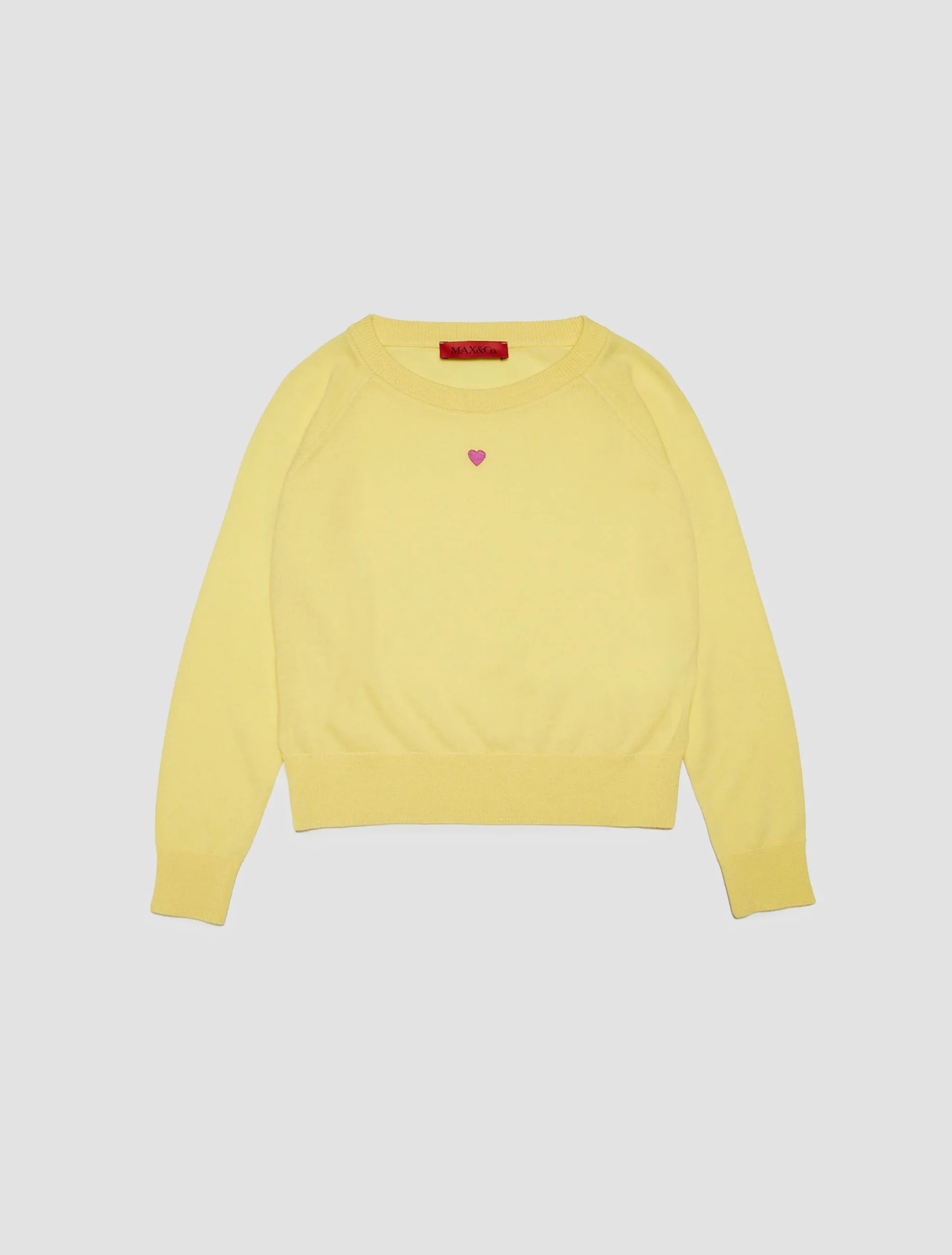 Wool crew-neck pullover KID