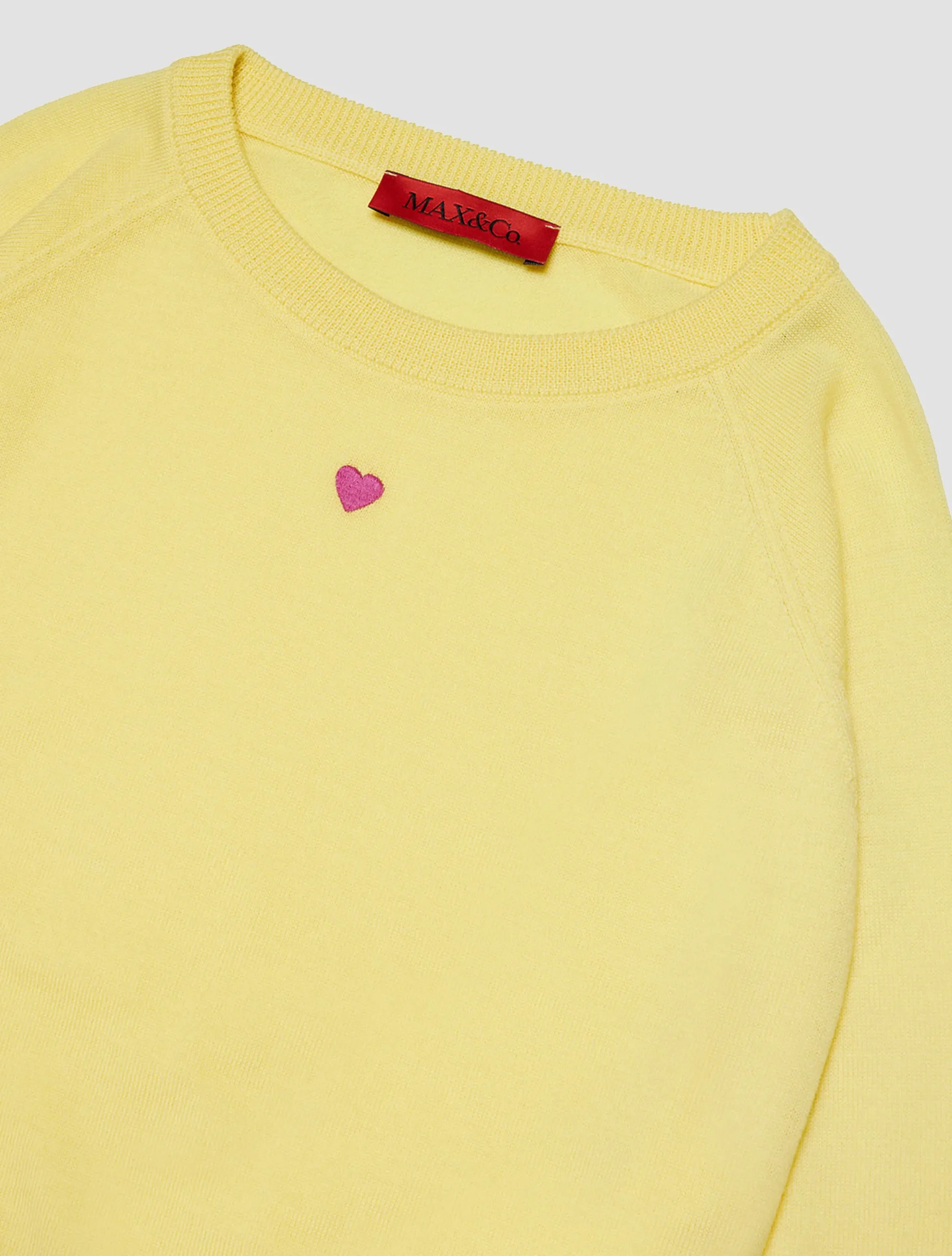 Wool crew-neck pullover KID