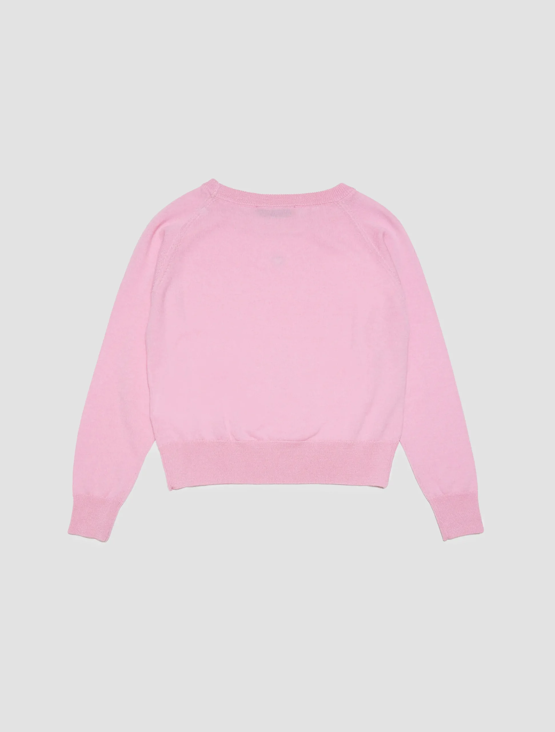 Wool crew-neck pullover KID