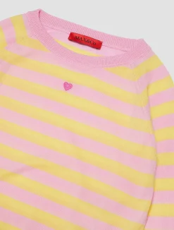 Wool crew-neck pullover KID