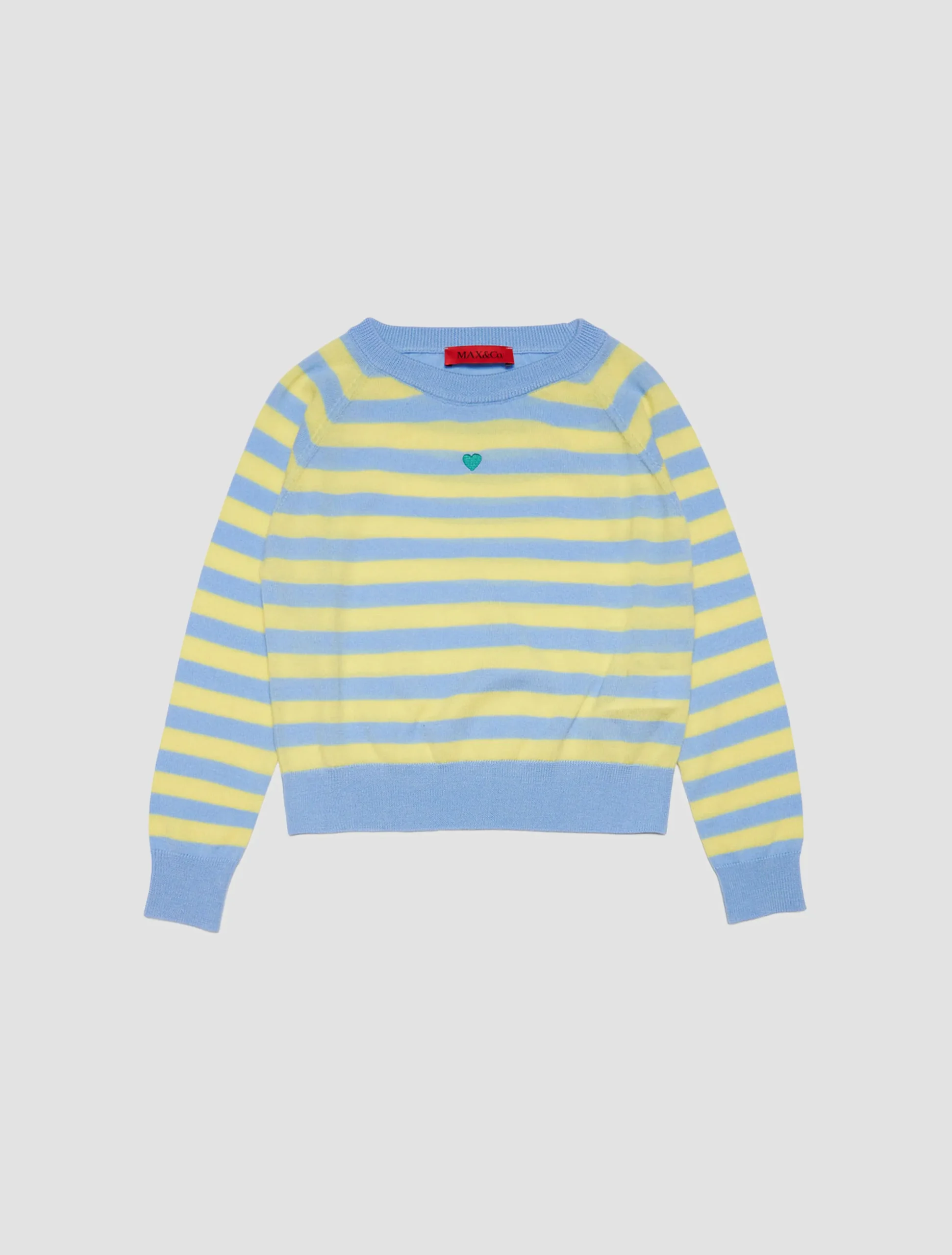 Wool crew-neck pullover KID