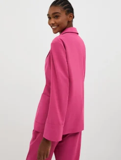 Wool-blend blazer