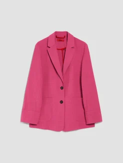Wool-blend blazer