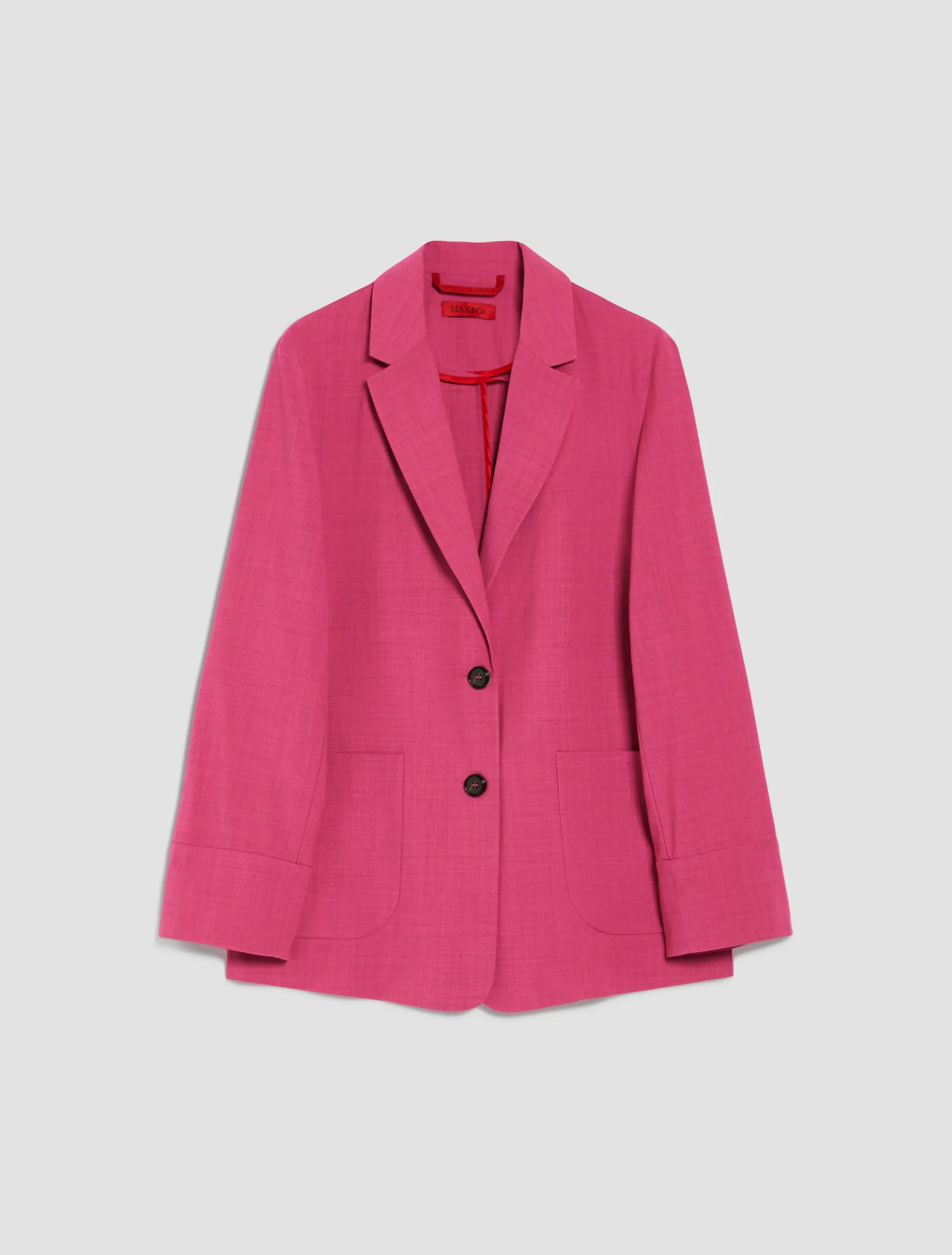 Wool-blend blazer