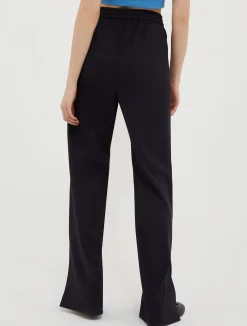 Wool-blend trousers