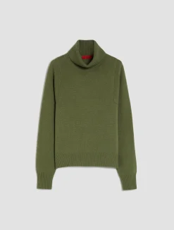 Wool-blend turtleneck