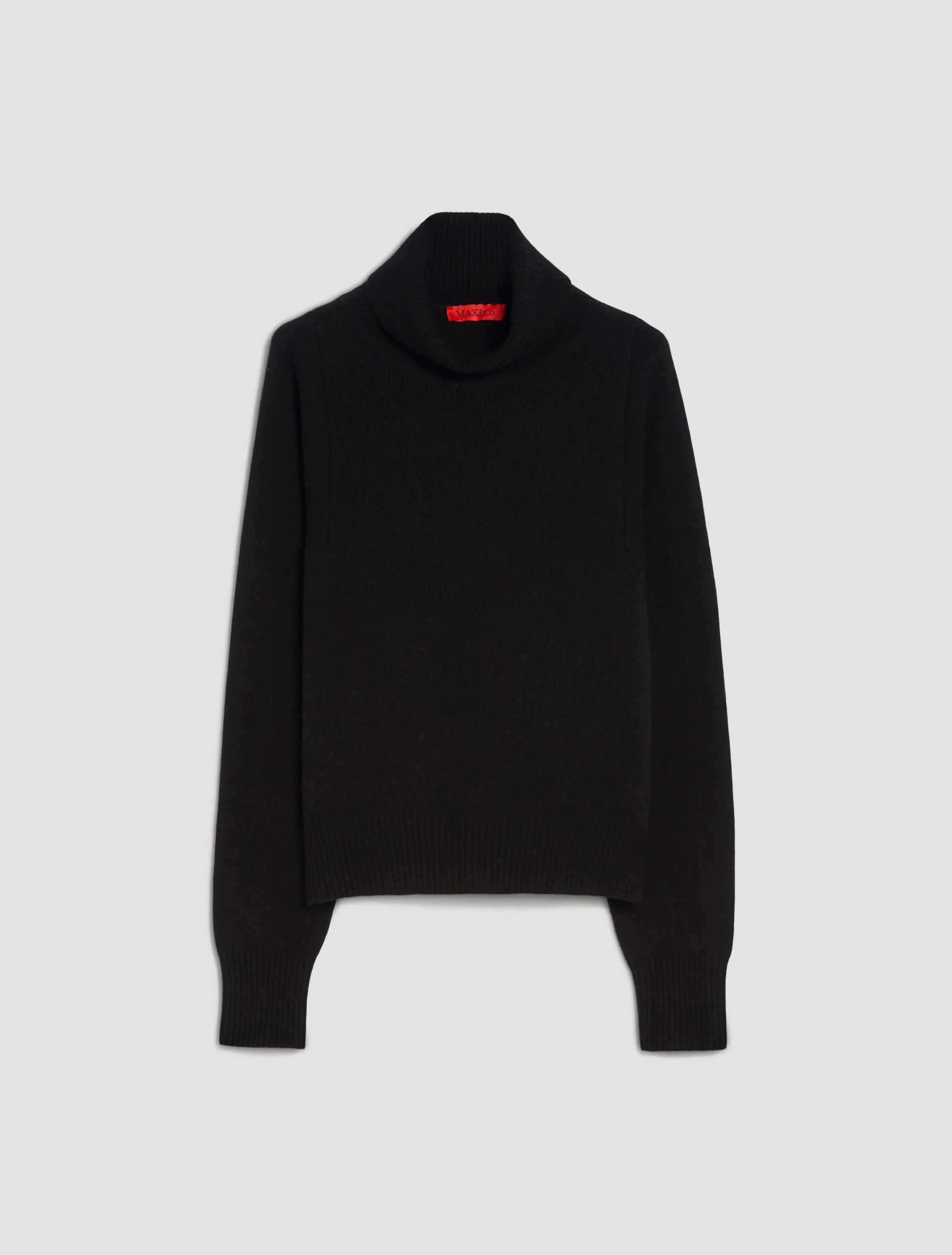 Wool-blend turtleneck