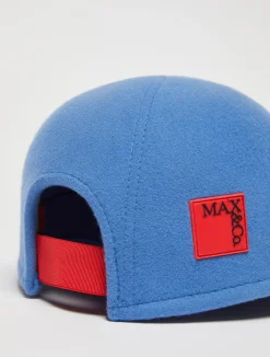 Wool-felt baseball cap