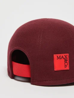 Wool-felt baseball cap